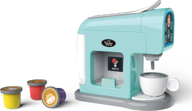 Kinderkoffiezetapparaat filterkoffie met licht en geluid – set - 1 stuk