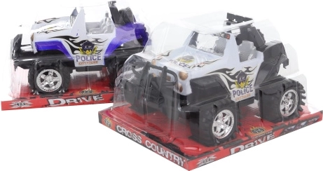 Terrein politiewagen met vliegwiel