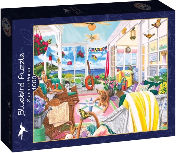 Bluebird puzzel Zomerterras 1000 stukjes