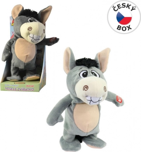 Ezeltje dat praat en loopt 22 cm