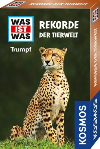 Kosmos WAS IST WAS Trumpf: dierenrecords - kaartspel - 1 stuk