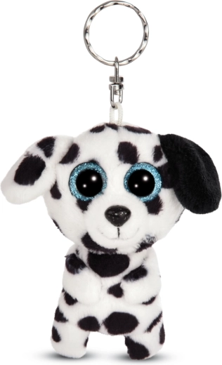 Nici Glubschis sleutelhanger dalmatiër Dottino 9 cm Green