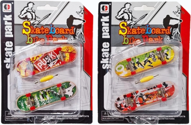 Fingerboardset mini vinger-skateboards met gereedschap