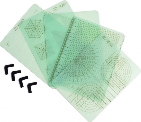 Tekenmat voor 3D-pen – uitgebreide set