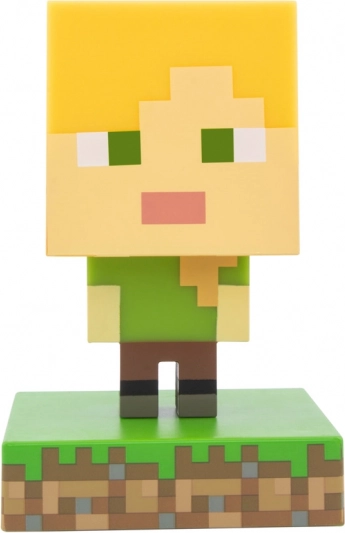 Lichtgevende figuur Alex uit Minecraft
