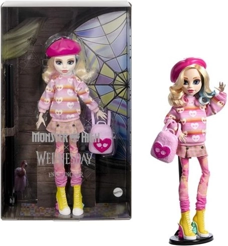 Monster High-pop Enid Sinclair, geïnspireerd door de serie Wednesday