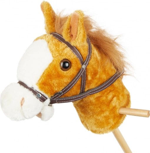 Hobby horsing op stok Paardje Brownie