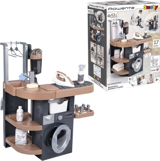 Smoby Rowenta kinderwasruimte met accessoires