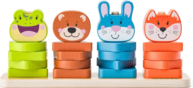 Rijgfiguren bosdieren