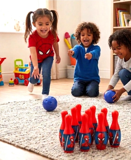 Mini-bowlingset Spider-Man