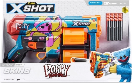 ZURU X-Shot Schieter 12 Pijlen Poppy Playtime