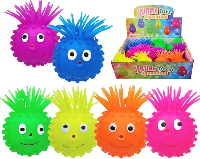 knijpbare warrige kop met licht 10 cm