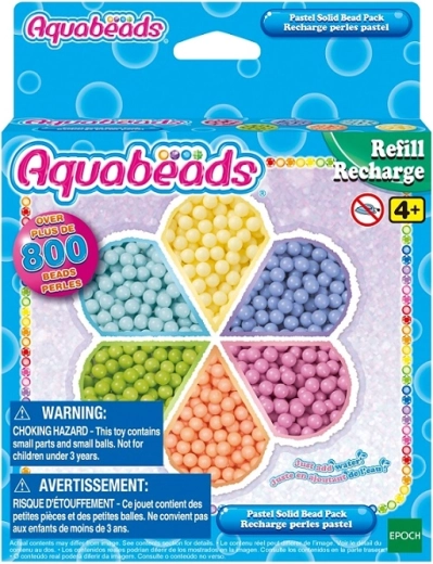 Aquabeads navulset pastelgekleurde kralen