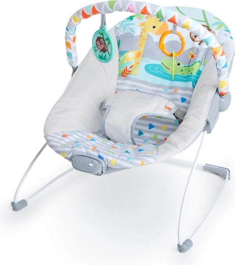 Bright Starts vibrerende wipstoel Safari fun