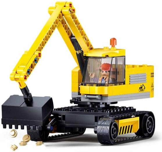 Sluban Stad Rupsbandgraafmachine