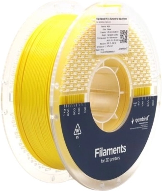 PETG high speed filament 1,75 mm 1 kg geel