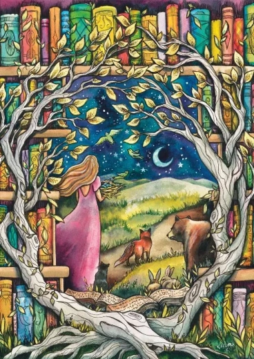 Puzzle Magnolia Droomland 1000 stukjes