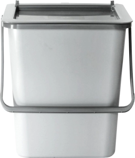 Prullenbak voor inbouw in keukenkast PETRA 12 l, kunststof, mix kleuren