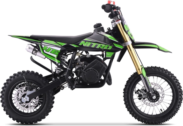 Benzine-minibike NITRO 60 cc groen