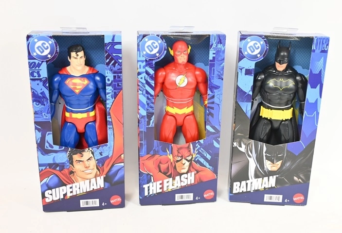DC actiefiguur 29 cm Batman / Superman / Flash