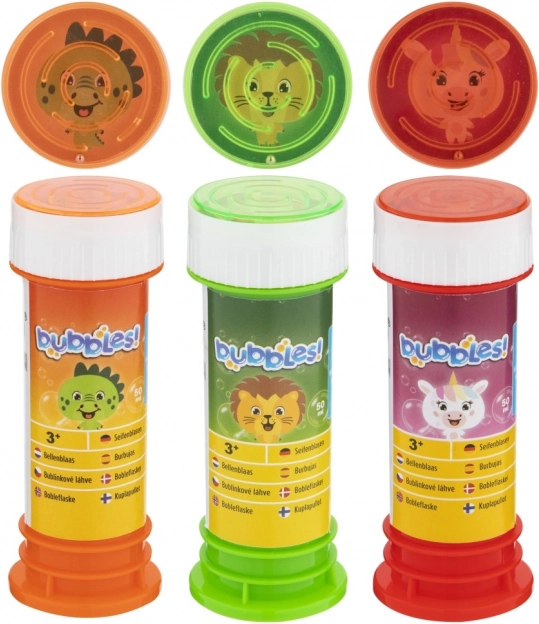 Bellenblaas - Drie soorten: Dino, Leeuw en Eenhoorn