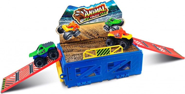 Monstertruck-baan met 2 auto’s