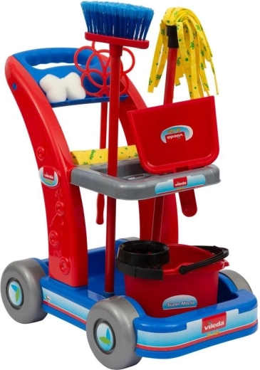 Schoonmaak maxi-set met Vileda-wagentje