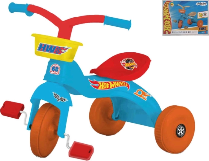 Hot Wheels driewieler blauw voor kinderen vanaf 18 maanden