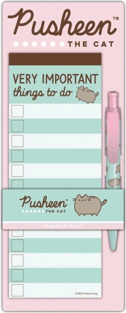 PUSHEEN notitieset met magneet en pen