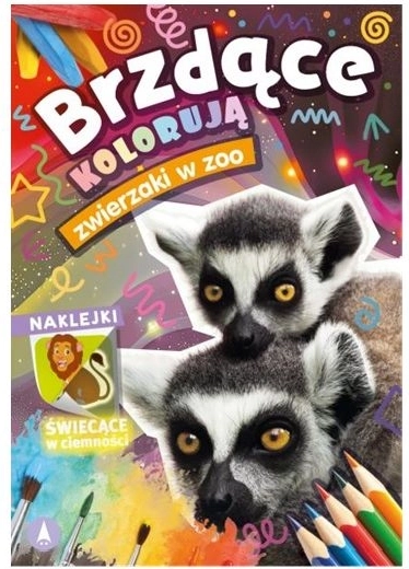 Remsporen kleuren: dieren in de zoo – stickers die oplichten in het donker