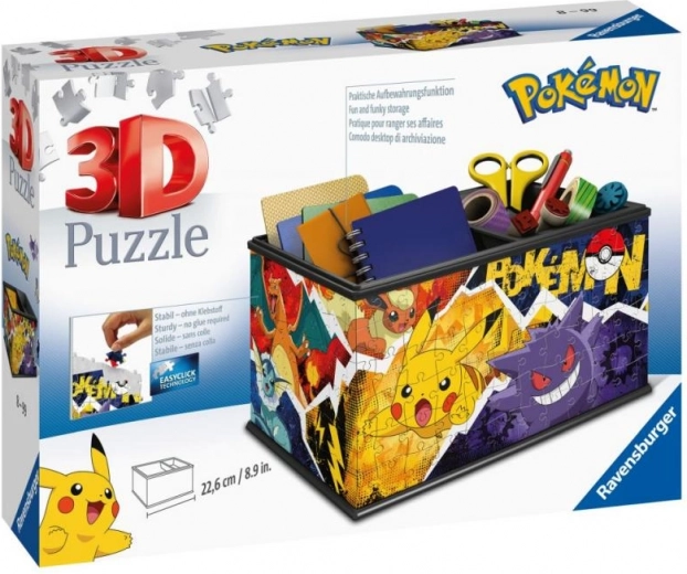 3D-puzzel sieradendoos POKÉMON 216 stukjes