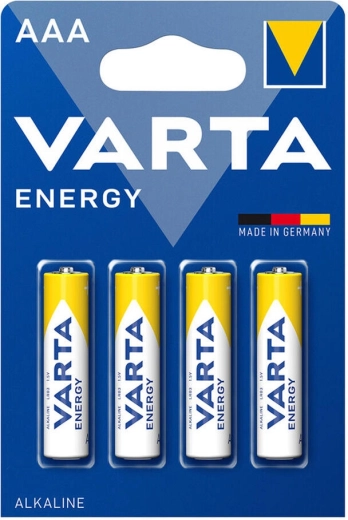 Alkaline batterijen AAA LR03 VARTA Energy 4 stuks