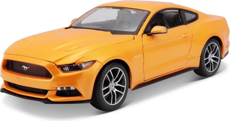 Maisto Ford Mustang GT 2015 metalen model oranje 1:18