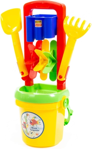 Set met zandmolen en emmer