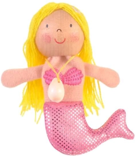 Vingerpopje zeemeermin Fiesta Crafts