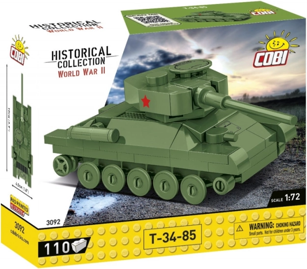 COBI bouwset T-34-85 uit de Historical Collection