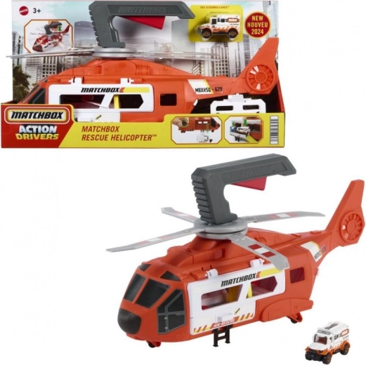 Helikopter voor reddingsactie Matchbox Action Drivers