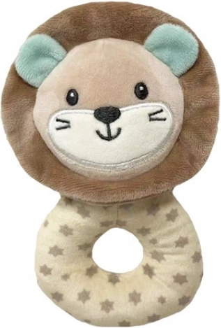 Rammelaar leeuw 18 cm