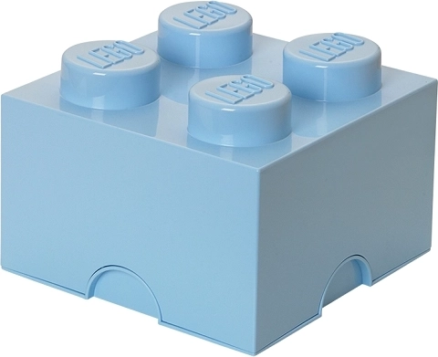 LEGO opbergbox 4 lichtblauw