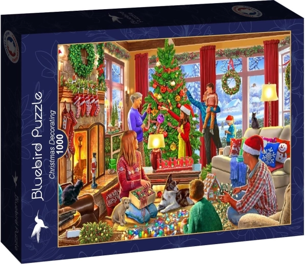 Bluebird puzzel Kerstboom versieren 1000 stukjes