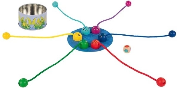 Mini spel in blik Vang de Kikker