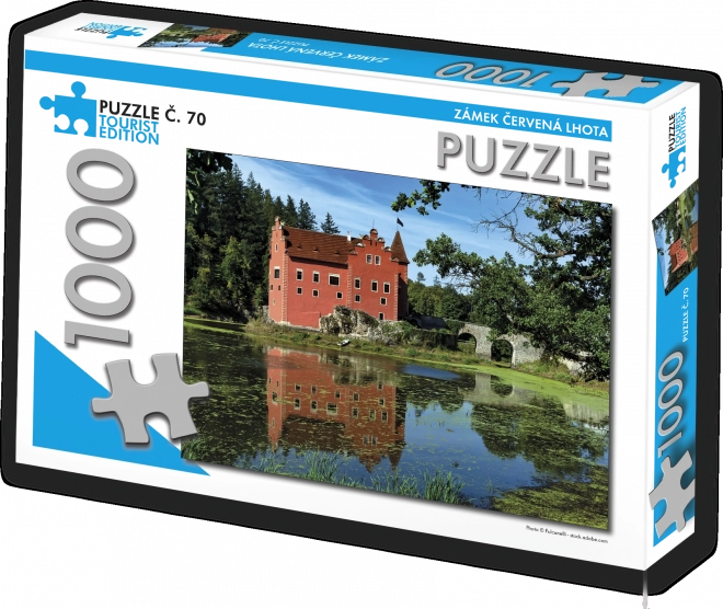 Puzzel Kasteel Červená Lhota 1000 stukjes Toeristische editie