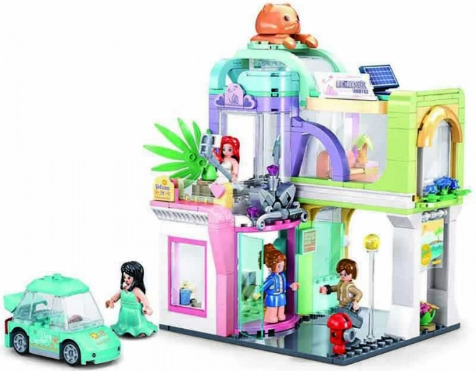 Sluban Metropolis Hotel Crown bouwset