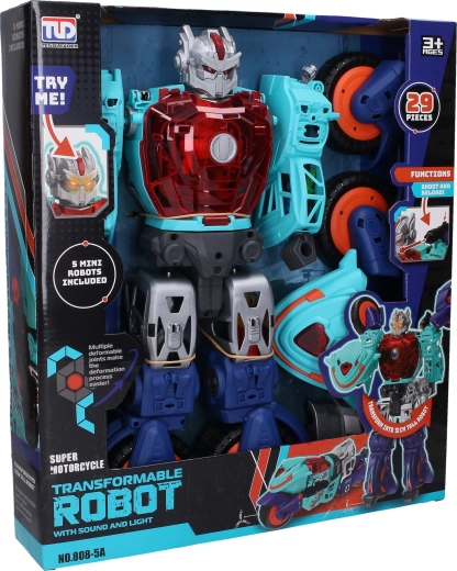 Autorobot-transformerset met robots, 29 delen