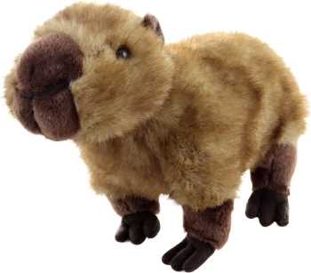 pluchen capibara 25 cm eco friendly