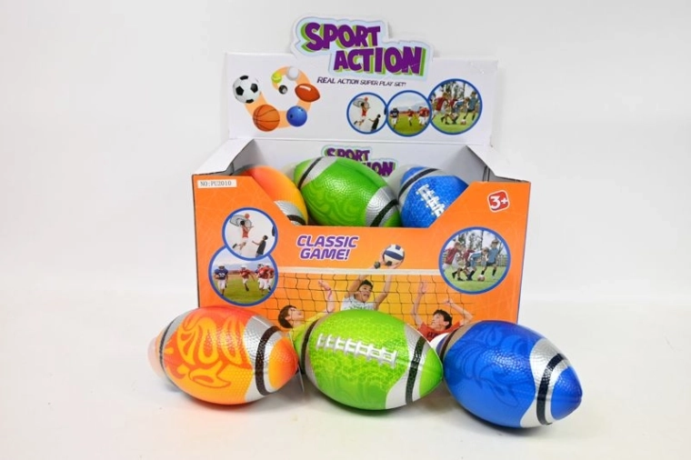Rugbybal 16 × 9 cm (12 stuks in display)