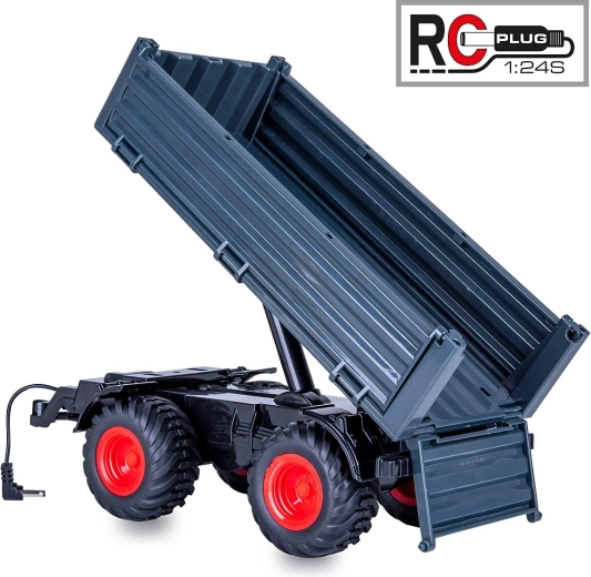 Kieptrailer JAMARA voor RC-tractor MB-trac 1000 1:24S