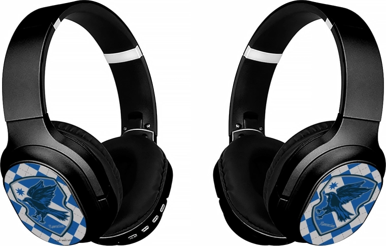 Draadloze stereo hoofdtelefoon met microfoon Harry Potter, zwart