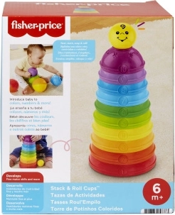 Fisher-Price stapelspeelgoed met belletje