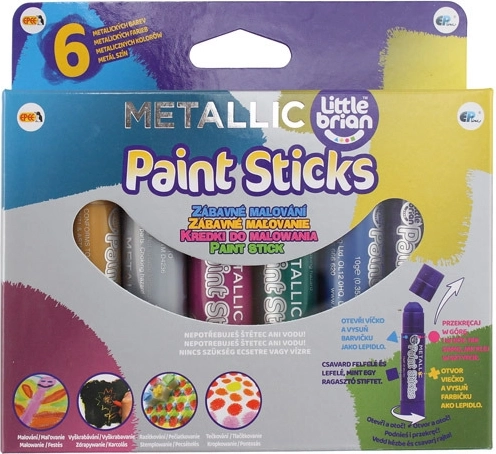 Little Brian Paint Sticks metallic kleuren